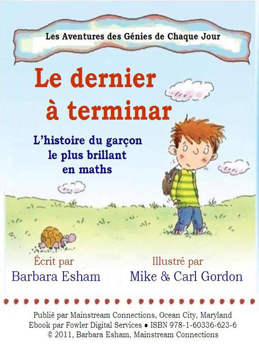 Title details for Le dernier a terminer by Barbara Esham - Available